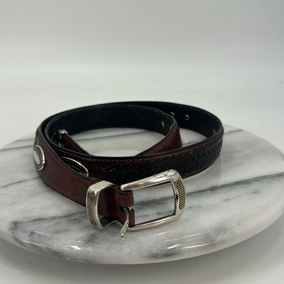 Fossil concho leather belt size 42 - Picture 1 of 6